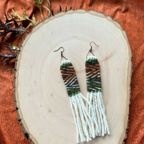 Changing Colors Ravenstail Earrings