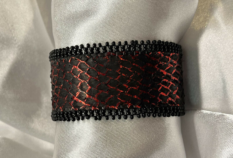 Salmon Skin Cuff